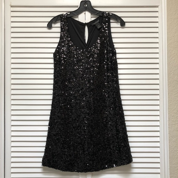 White House Black Market black sequin, sz small - Picture 1 of 4